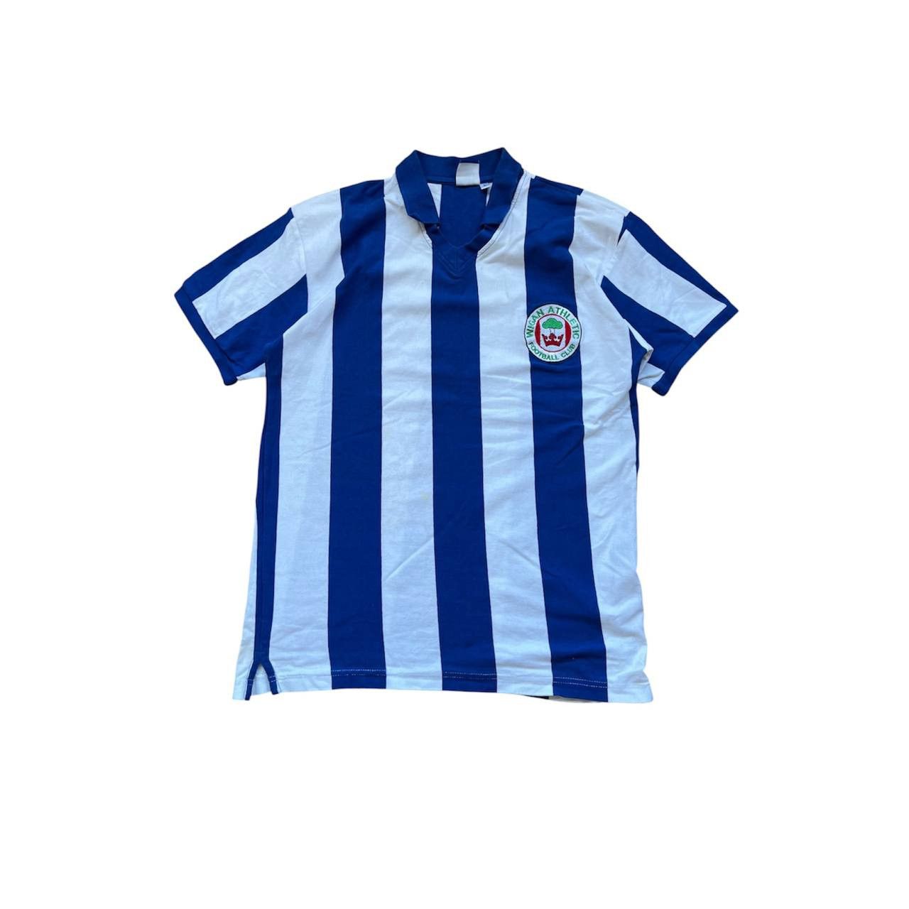 Other 1978 WIGAN ATHLETIC OFFICIALL REMAKE SOCCER FOOTBALL SHIRT Size US L / EU 52-54 / 3 - 1 Thumbnail