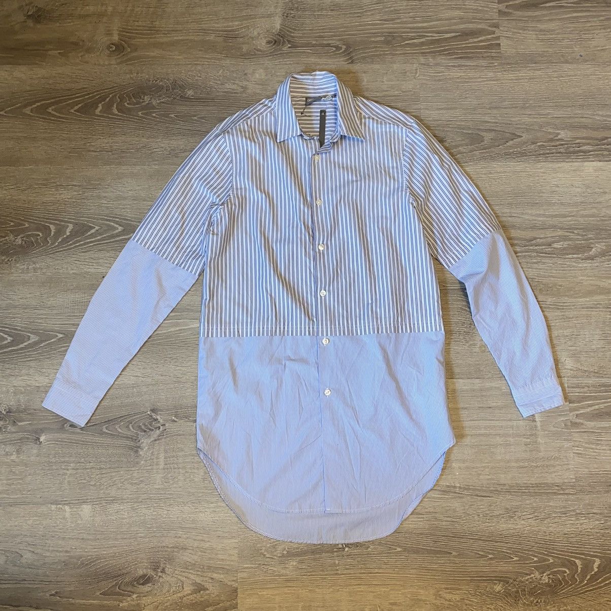 Asos ASOS Mix/Match Stripe Shirt Size US S / EU 44-46 / 1 - 1 Thumbnail