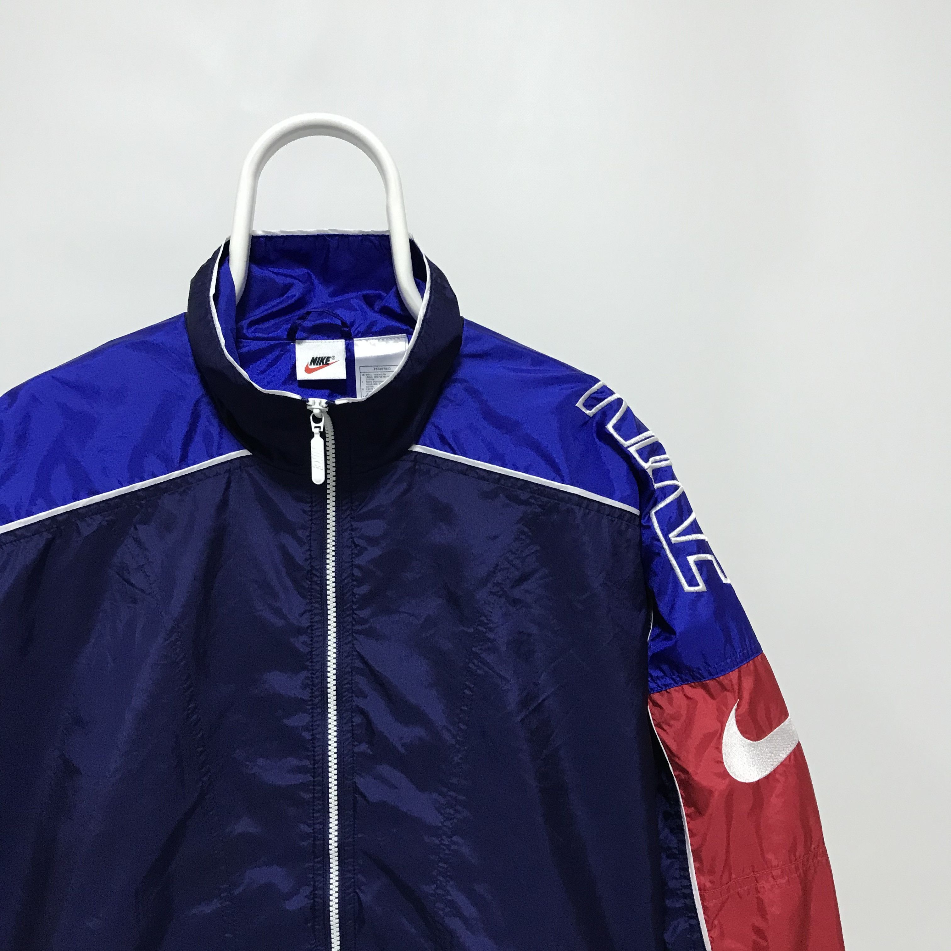 Nike NIKE Vintage Light Jacket Big Logo Windbreaker 90s Swoosh Size US L / EU 52-54 / 3 - 4 Thumbnail