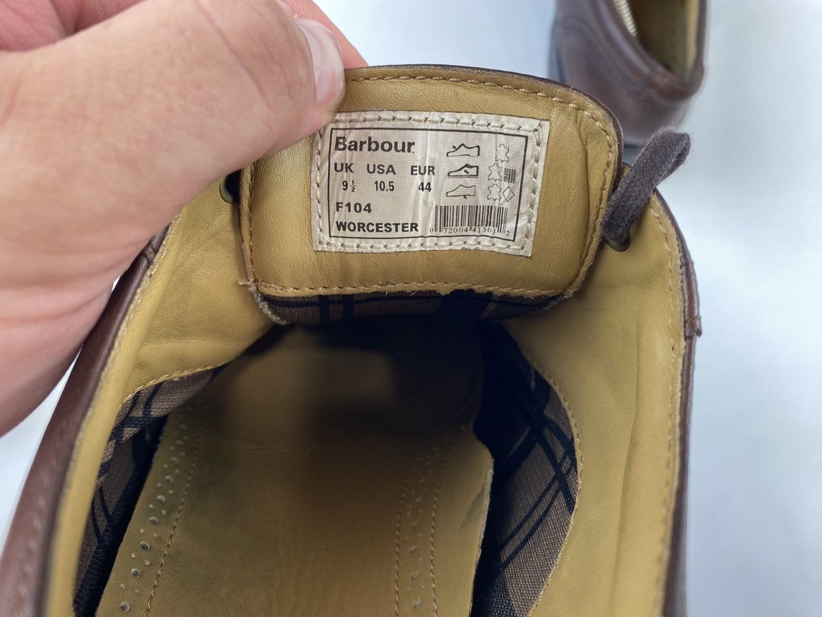 Barbour Barbour Shoes Worcester Brown Leather Brogues Size US 10.5 / EU 43-44 - 9 Thumbnail