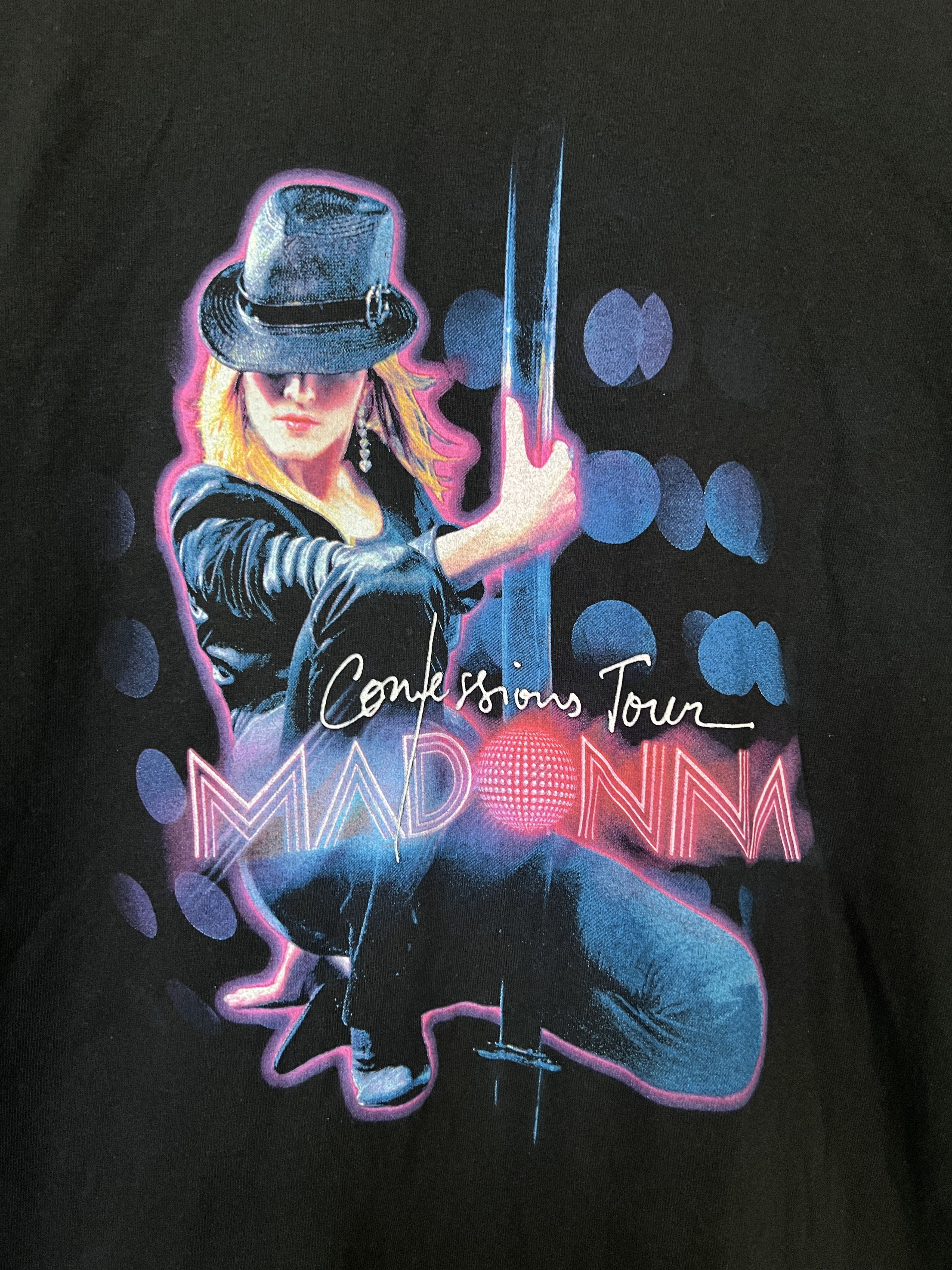 Band Tees Vintage 2006 Madonna Confessions Tour T-shirt Size US M / EU 48-50 / 2 - 8 Thumbnail