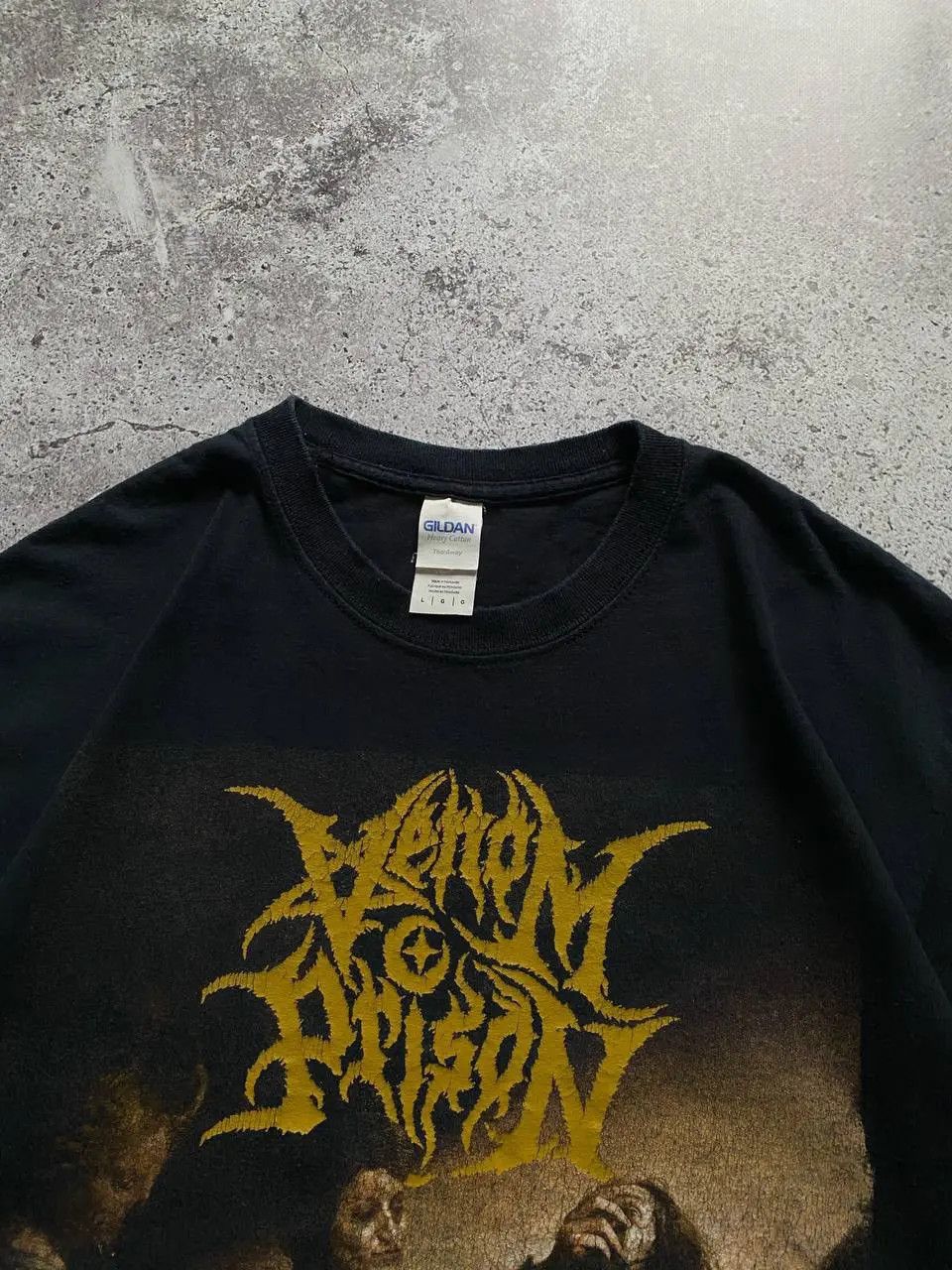 Band Tees VINTAGE VENOM PRISON “ANIMUS” ALBUM DEATH METAL BAND T SHIRT Size US L / EU 52-54 / 3 - 6 Thumbnail