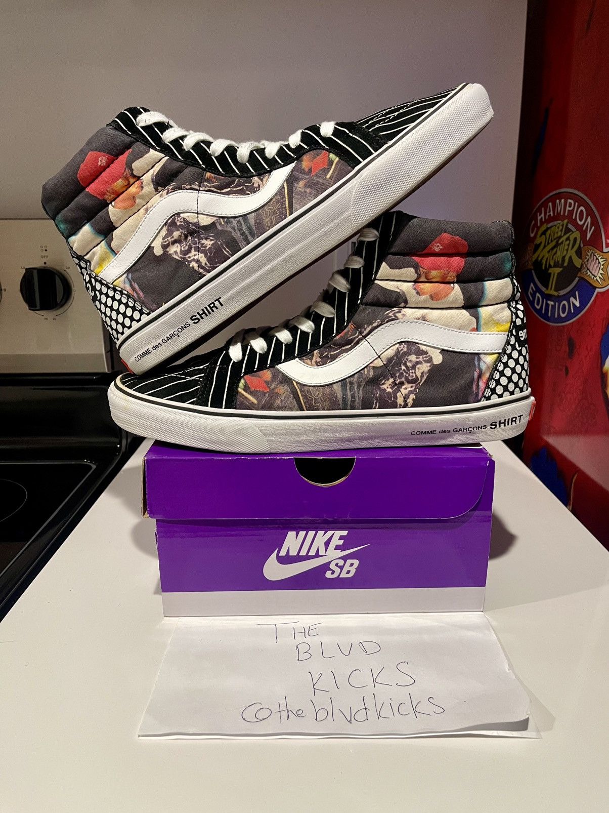 Supreme × Vans Comme des Garçons x Supreme x Vans SK8 Hi Harold Hunter Size US 12 / EU 45 - 3 Thumbnail