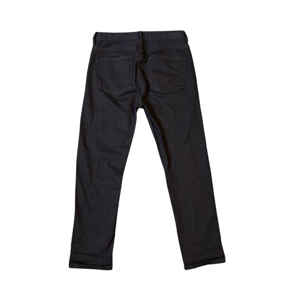 Everlane Everlane Black High Rise Slim Straight Denim size 27 Size 27" / US 4 / IT 40 - 8 Thumbnail