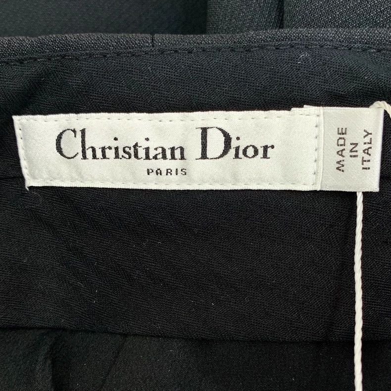 Dior Dior Black side CD button decoration wool casual shorts Size 42" / US 20 - 5 Thumbnail