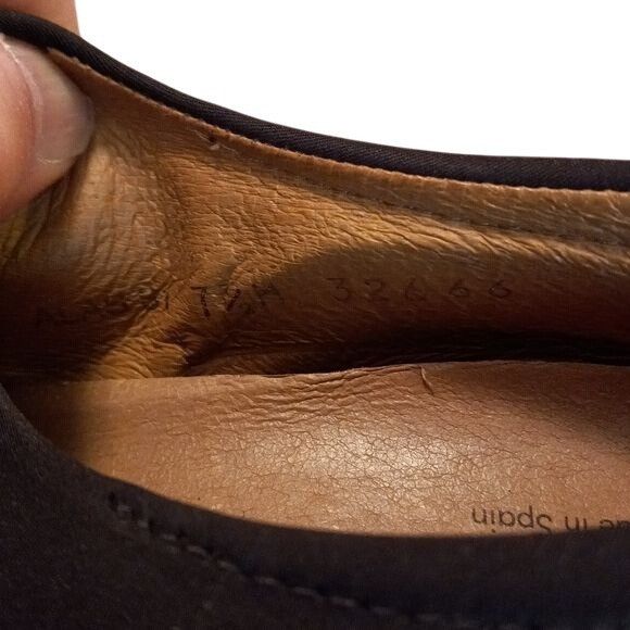 Donald Pliner Donald J Pliner Size 7.5 Black Square Toe Slip On Shoes Spor Size US 7.5 / IT 37.5 - 6 Thumbnail