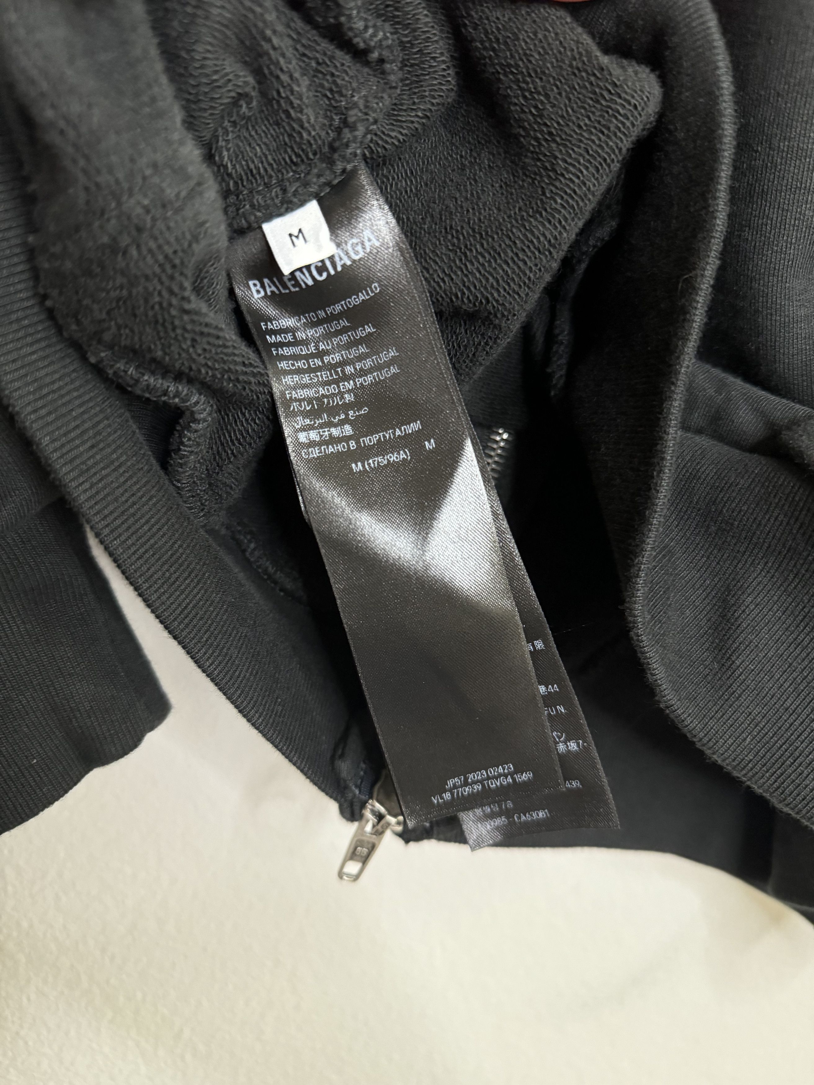 Balenciaga Erewhon Collab Zip Up Hoodie Size US L / EU 52-54 / 3 - 9 Thumbnail