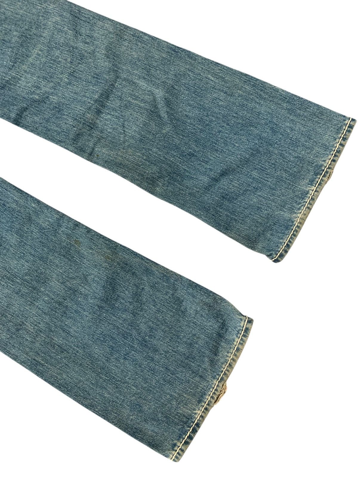 Tornado Mart Vtg true religion y2k flare washed jeans Size US 28 / EU 44 - 8 Thumbnail