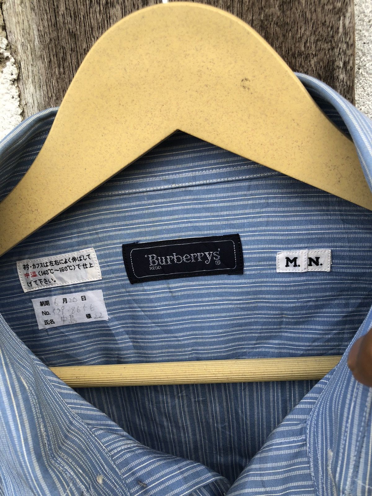 Burberry Burberry Long Sleeve Stripe Design Size US L / EU 52-54 / 3 - 6 Thumbnail