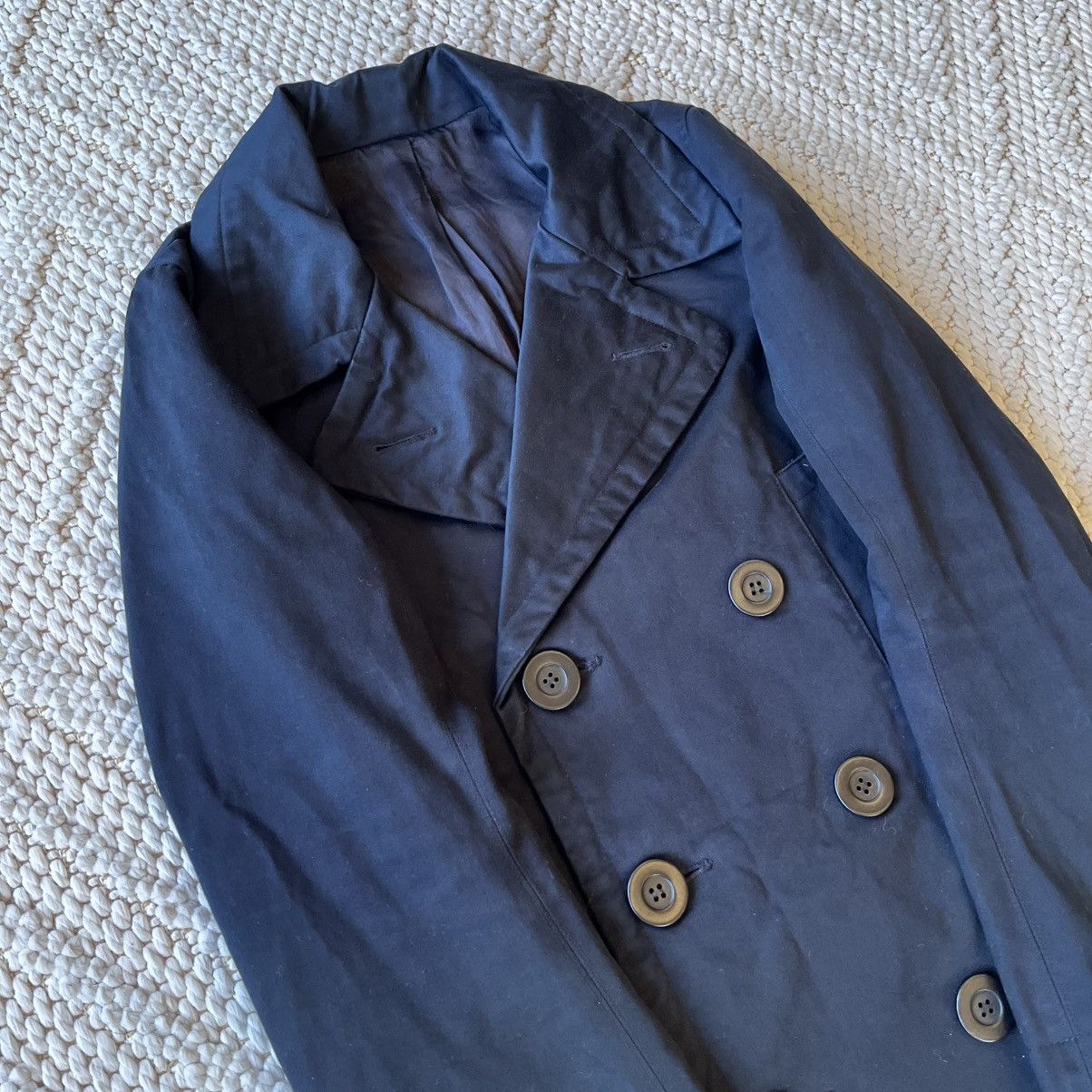 Rick Owens Rick Owens FW08 ‘Stag’ mainline double button peacoat Size US S / EU 44-46 / 1 - 4 Thumbnail
