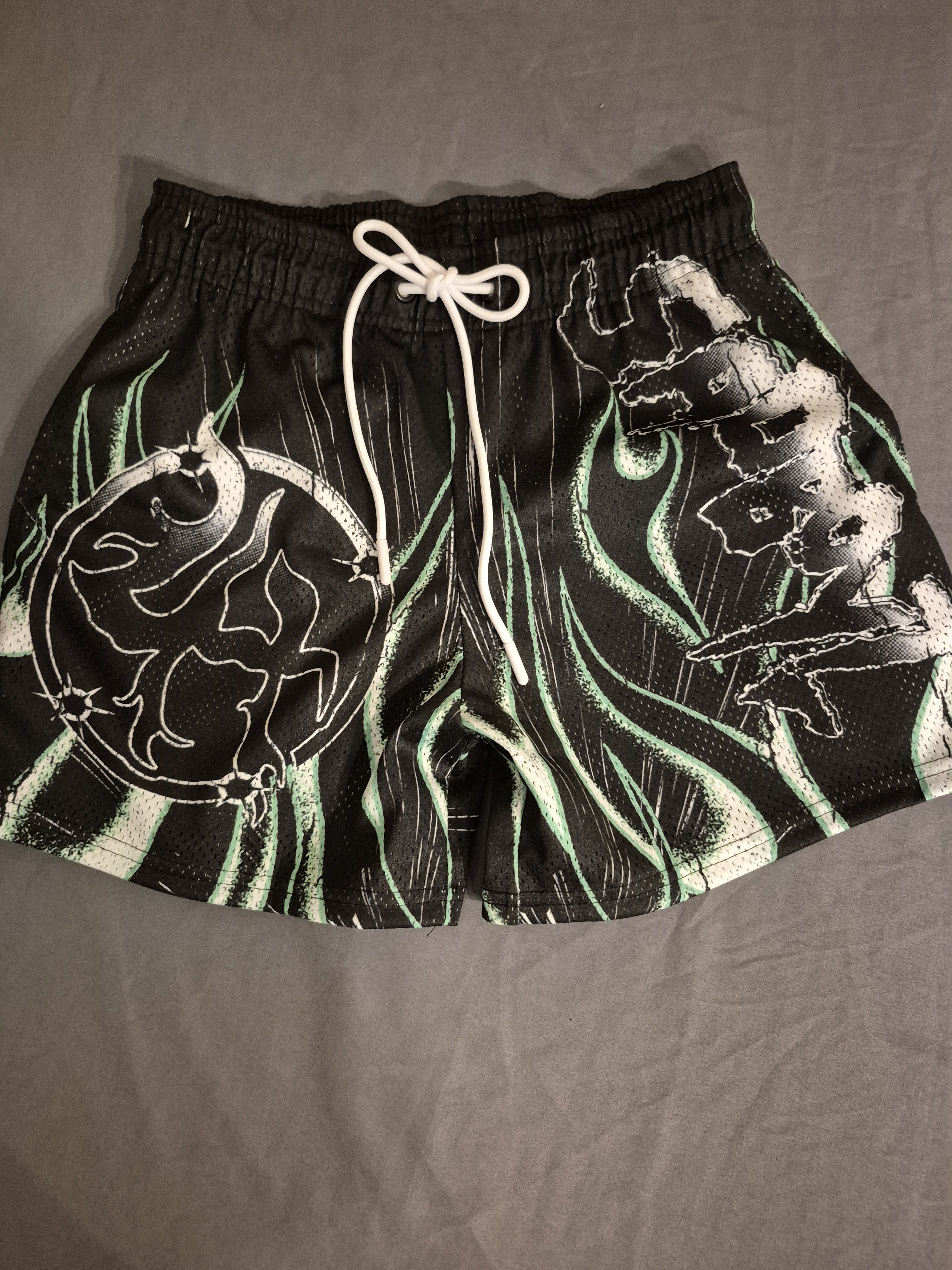 Lost hills × Sad Boys Lost Hills x Sad Boys Collab Mesh Shorts Size Small Size US 32 / EU 48 - 1 Thumbnail