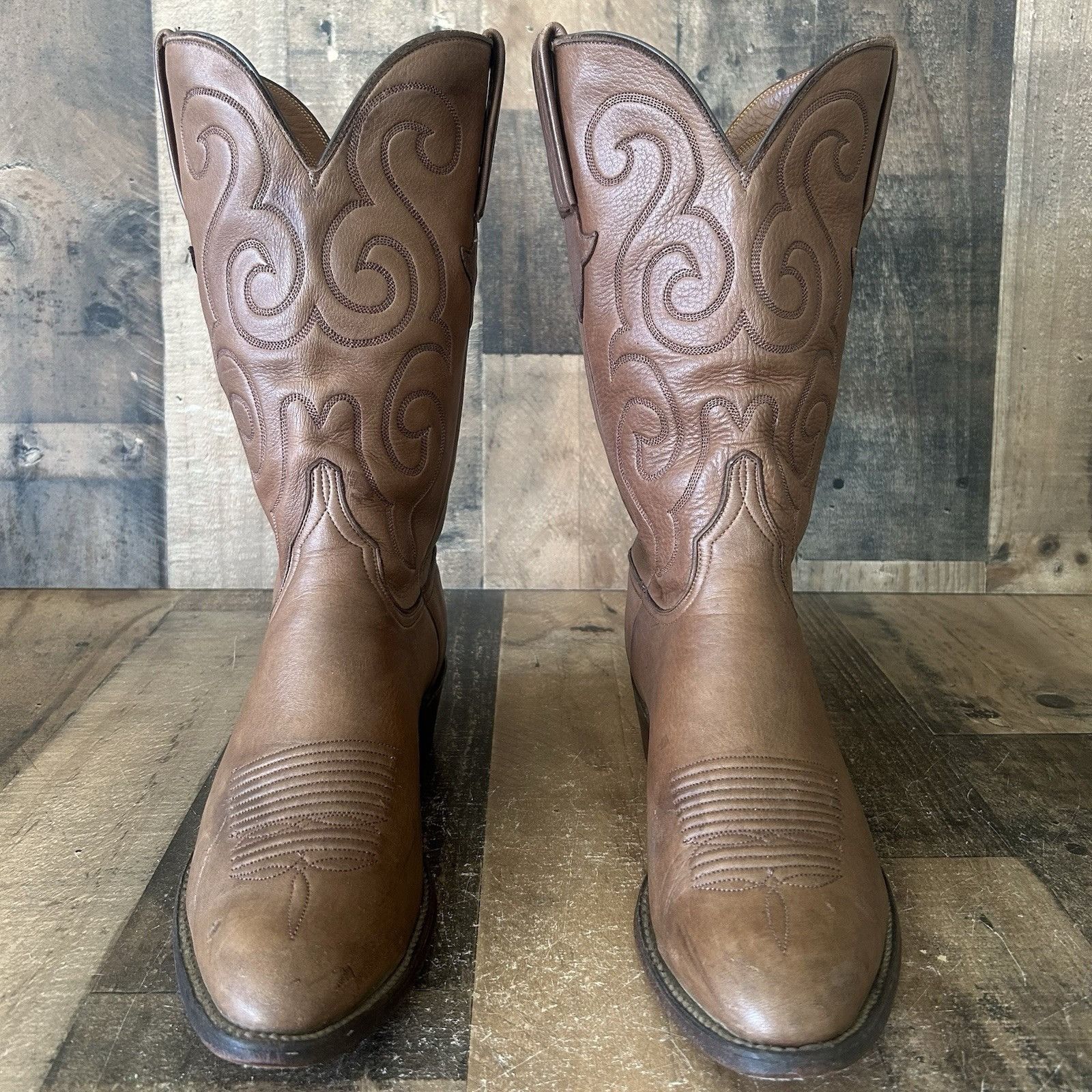Lucchese Lucchese Classics L001673 Leather Cowboy Boots Mens 10 D Size US 10 / EU 43 - 5 Thumbnail