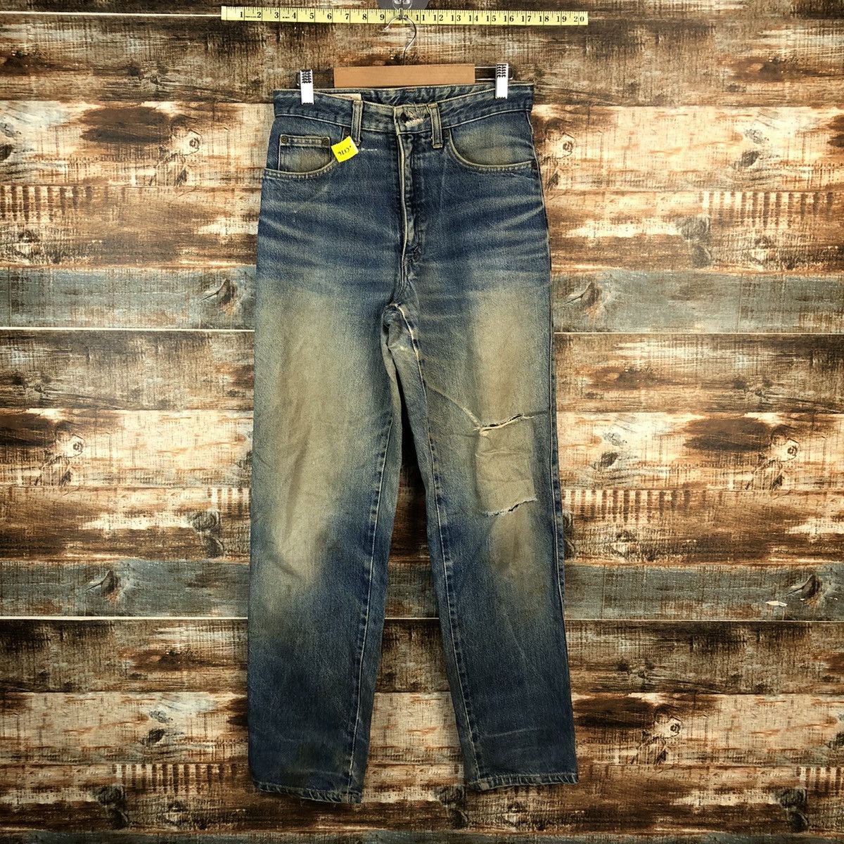 Vintage DL Bobson Pro Blue vintage Denim Pants #C176 Size US 29 - 1 Thumbnail