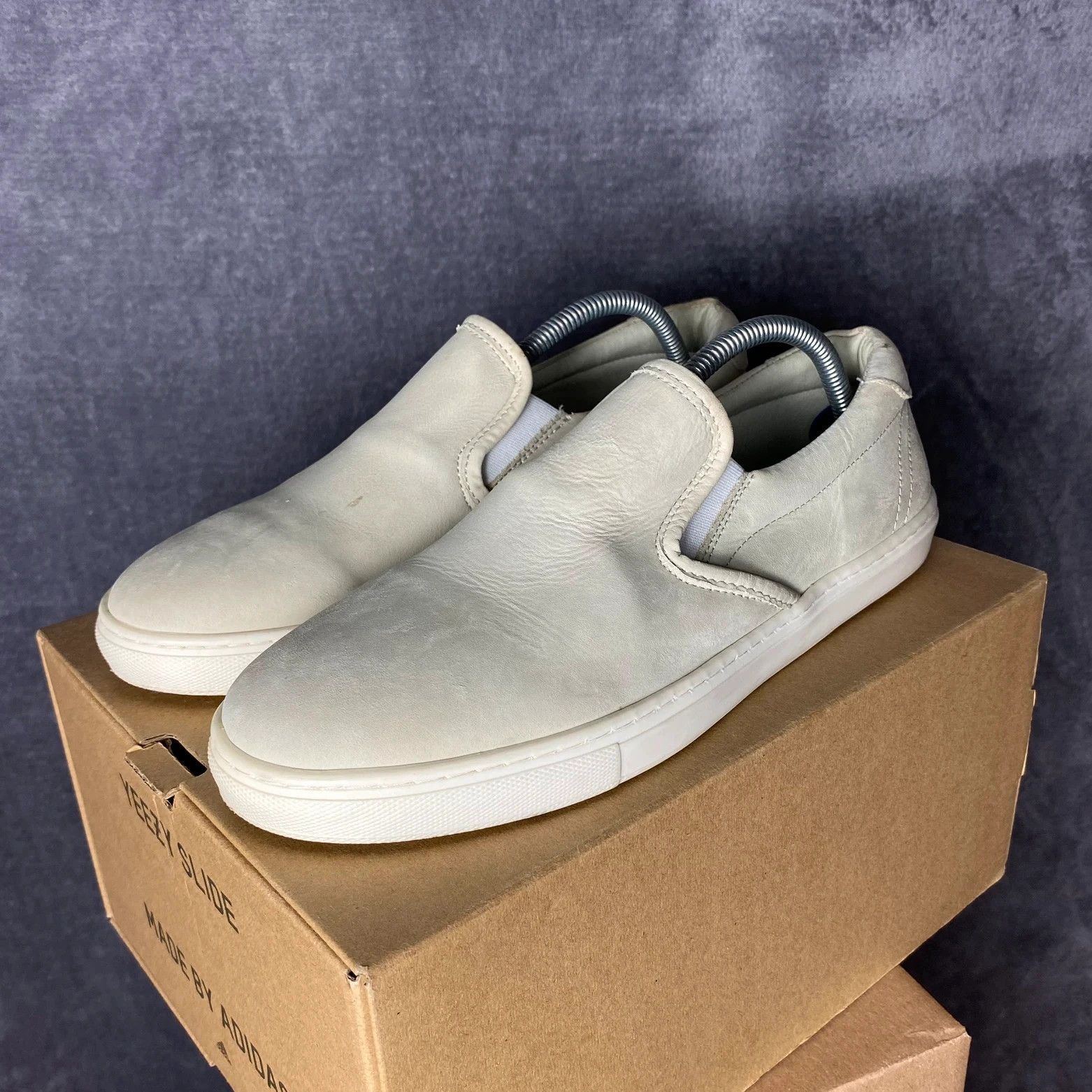 Designer × Samsoe Samsoe Samsoe Samsoe slip on trainers suede beige Size US 10 / EU 43 - 1 Thumbnail