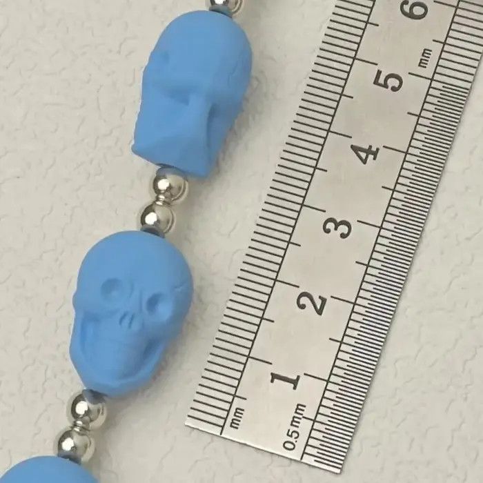 Jewelry Blue Wallet Waist Pants Chain Size ONE SIZE - 5 Thumbnail