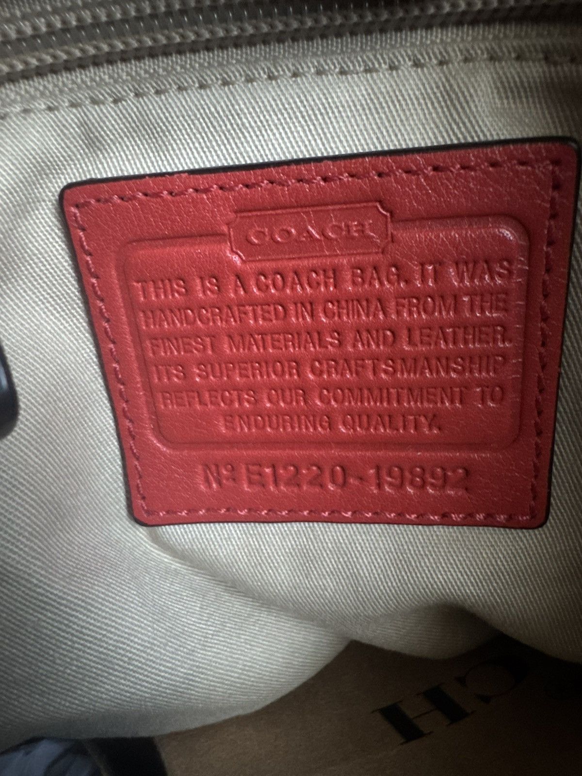 Coach Coach red legacy rory satchel Size ONE SIZE - 6 Thumbnail