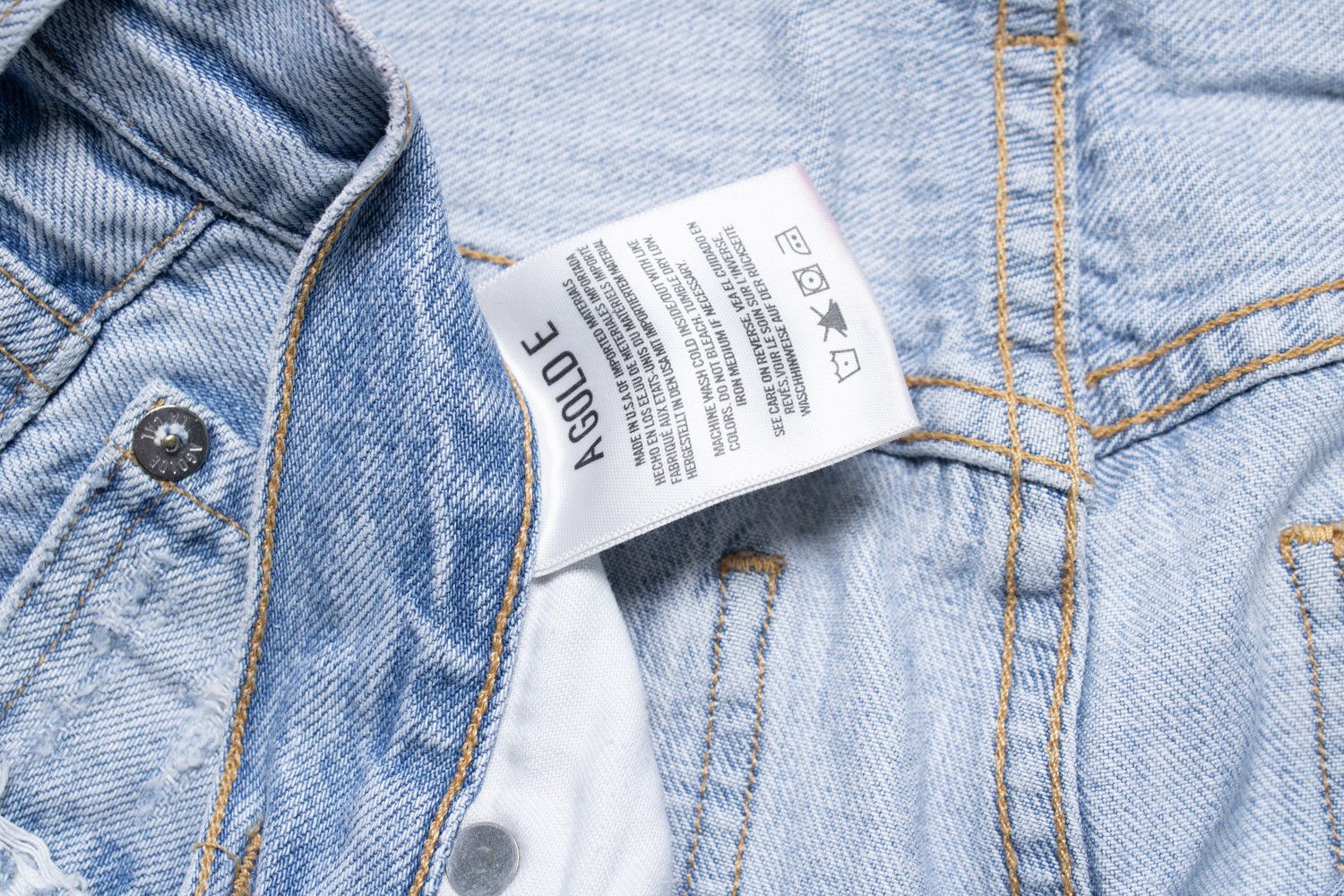 Agolde Agolde, Light blue criss cross jeans Size 26" / US 2 / IT 38 - 7 Thumbnail