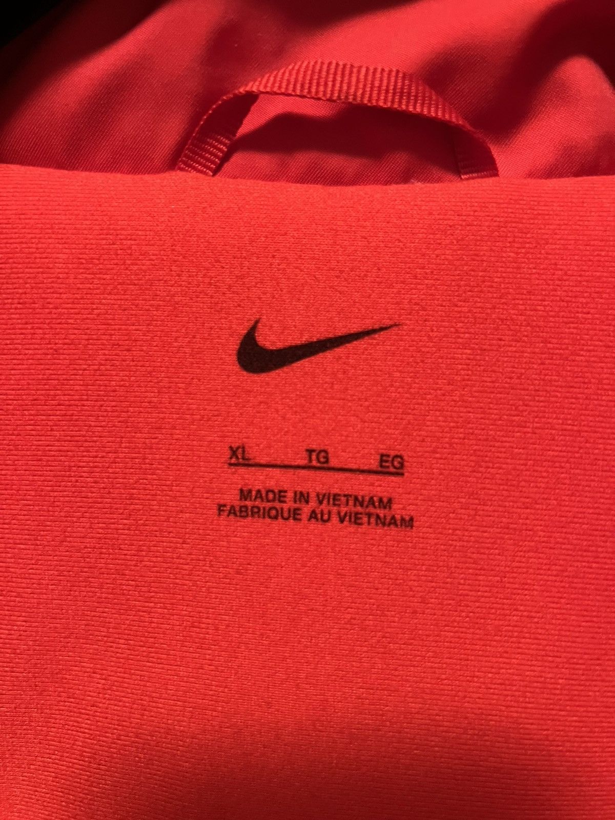 Nike × Vintage Nike DNA Basketball Jacket University Red Size US XL / EU 56 / 4 - 4 Thumbnail