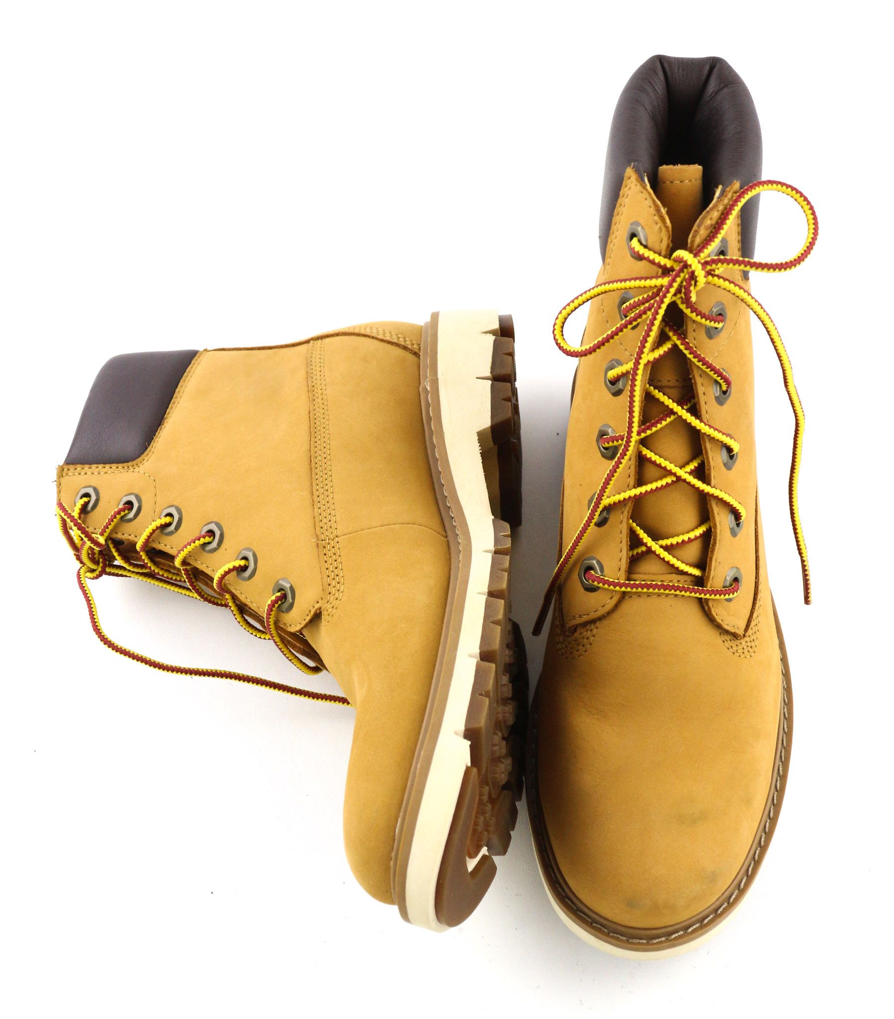 Timberland A1T6U-A3646 EU38/38.5 Brown Leather Lace Boots 81177 Size US 7 / IT 37 - 5 Thumbnail