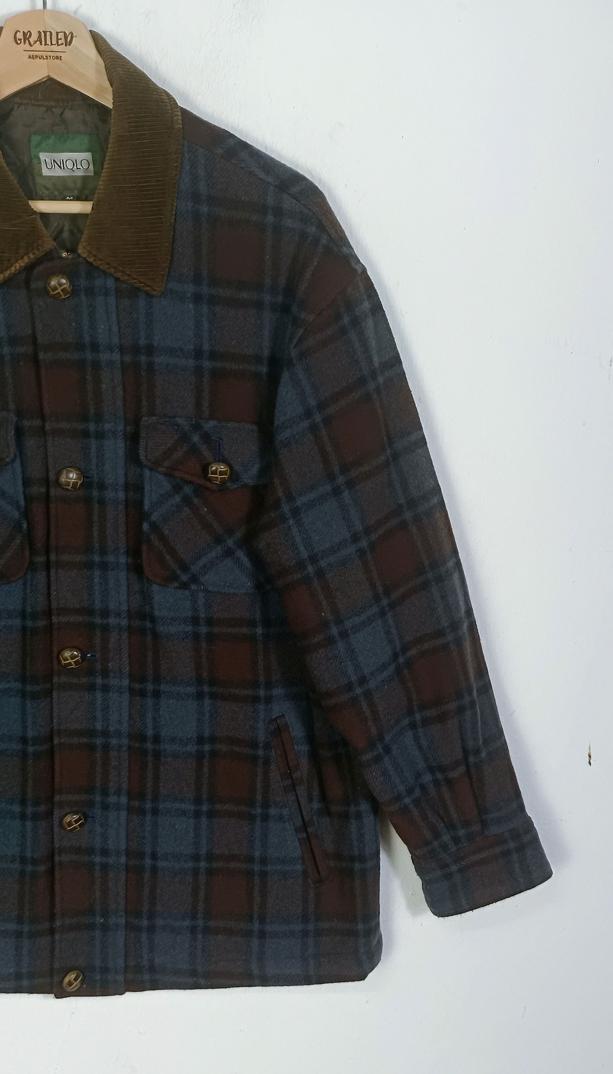 Uniqlo Vintage Uniqlo Wool Blend Miracle Airsense Jacket Size US M / EU 48-50 / 2 - 6 Thumbnail