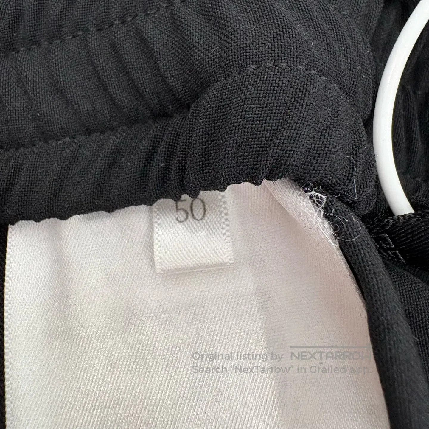 Givenchy Givenchy Men's Nylon 4G Metal Label Wool Casual Pants Size US 34 / EU 50 - 6 Thumbnail