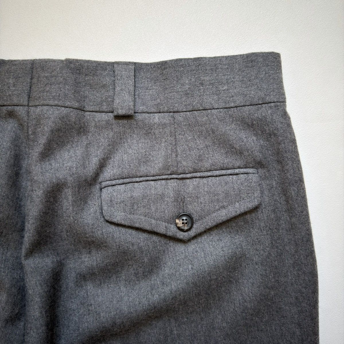 Maison Margiela A/W 07 Straight Leg Gray Wool Trousers Size US 32 / EU 48 - 12 Thumbnail