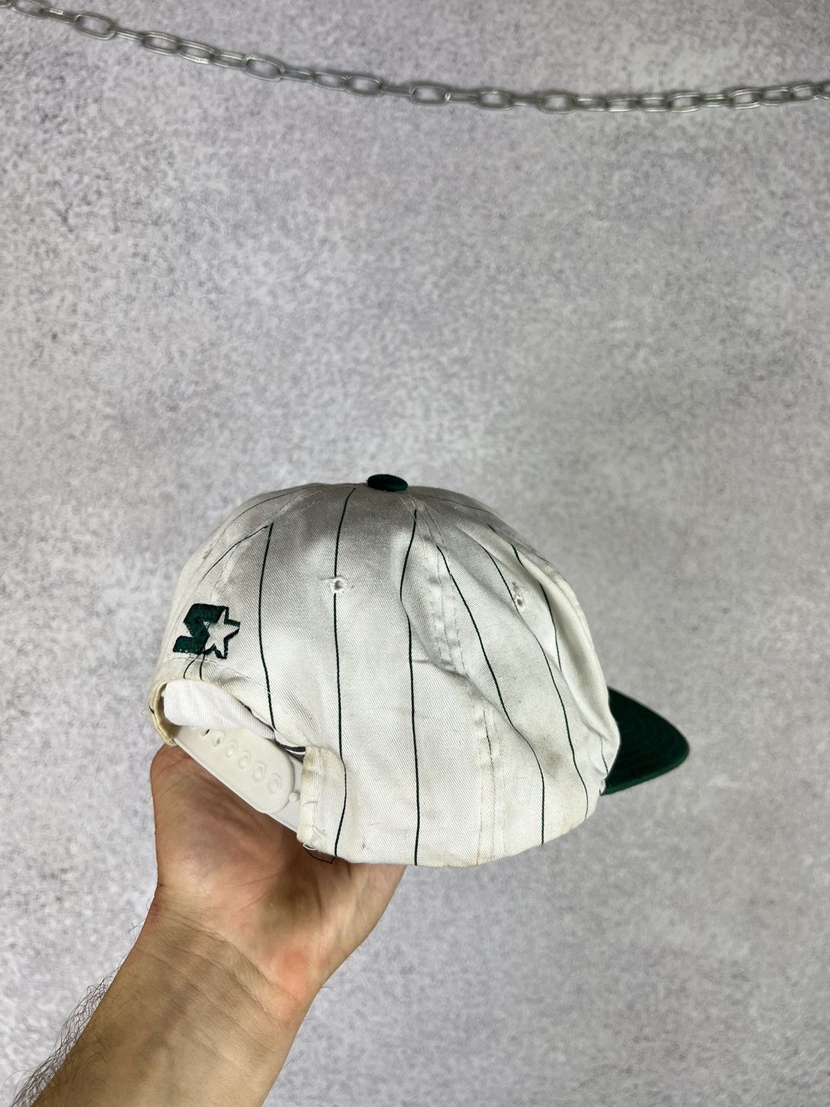 Starter Rare!Vintage Oakland Athletics Starter 90s Cap SnapBack Hat Size ONE SIZE - 4 Thumbnail