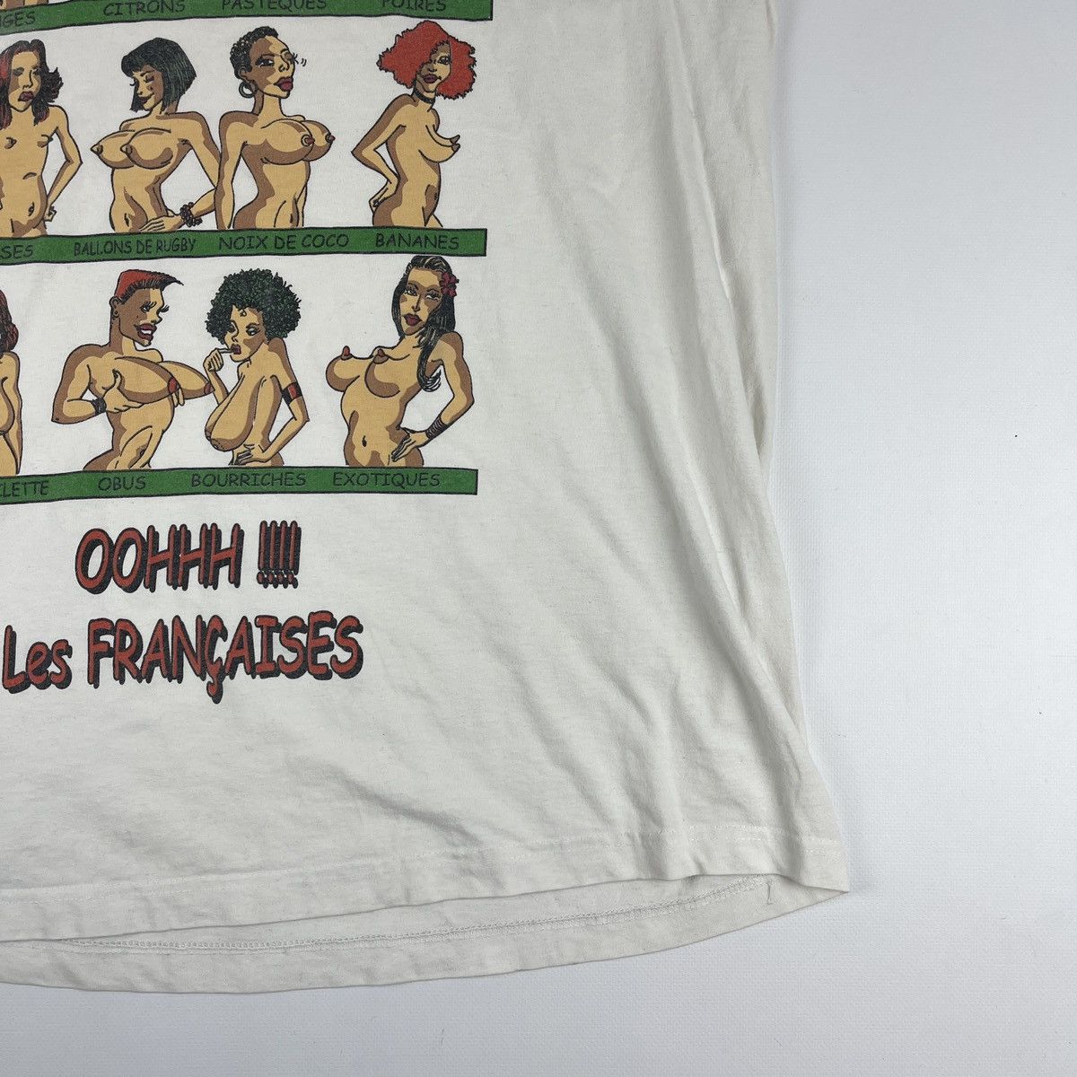 Vintage Vintage Boobs T Shirt Size US XL / EU 56 / 4 - 3 Thumbnail