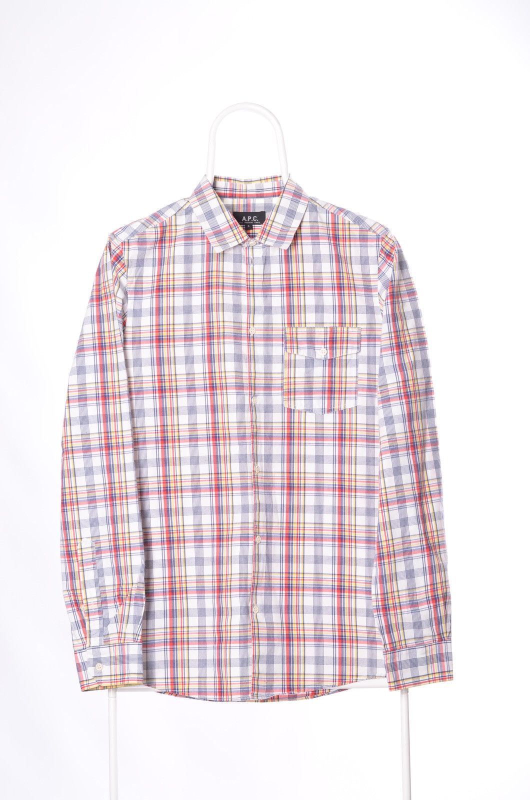 A.P.C. APC (a.p.c) Checked Cotton Shirt size S Size US S / EU 44-46 / 1 - 1 Thumbnail