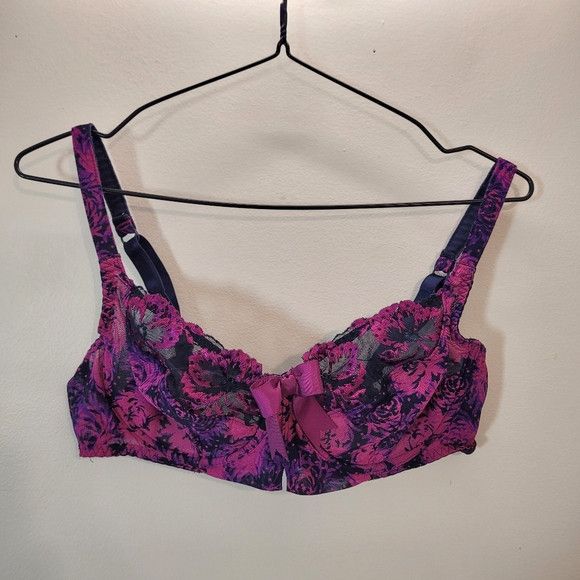 Other Aubade Underwired Love Circus Lace Bow Pink Bra - 38c - R215 Size ONE SIZE - 1 Thumbnail