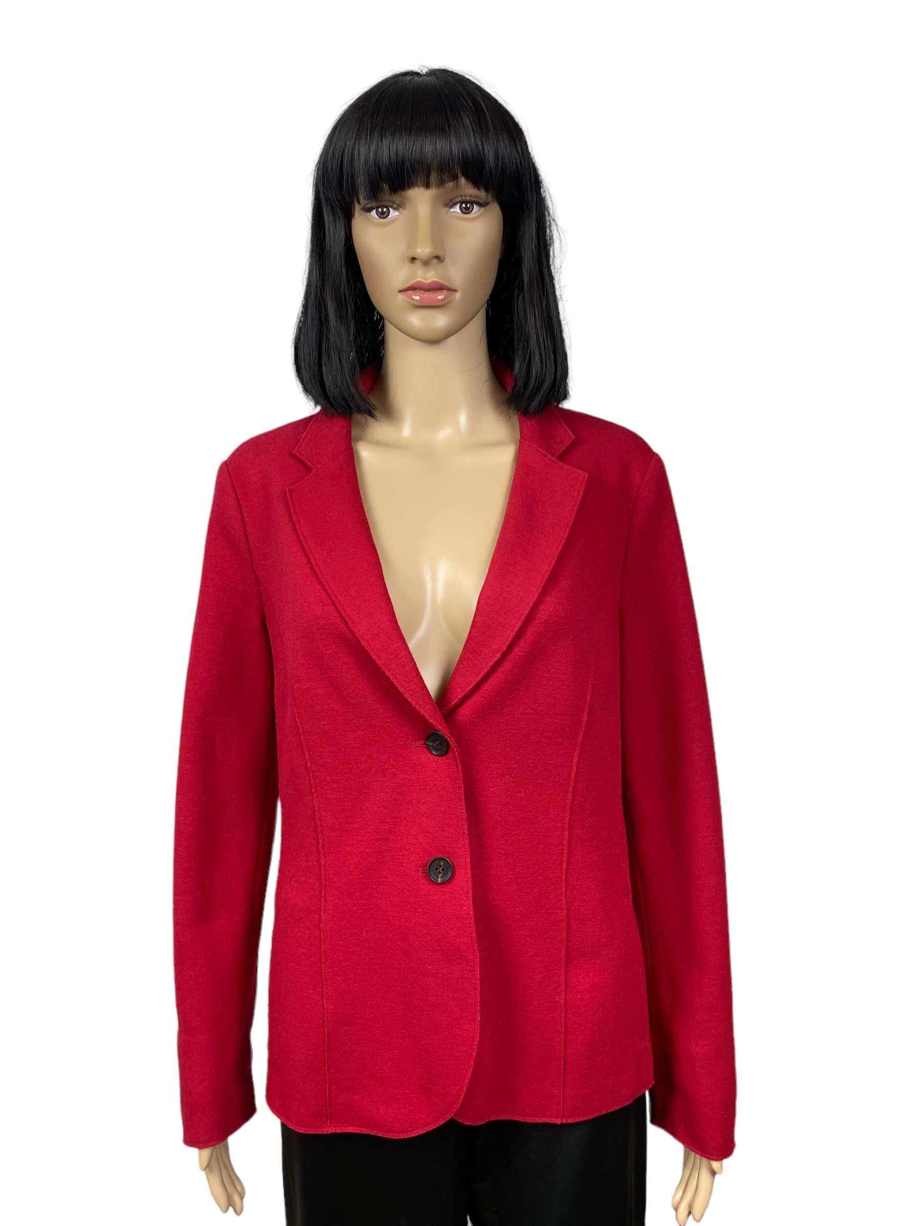 Other Marc Cain Wool-Cashmere Blazer Jacket women size 4 Size L / US 10 / IT 46 - 1 Thumbnail