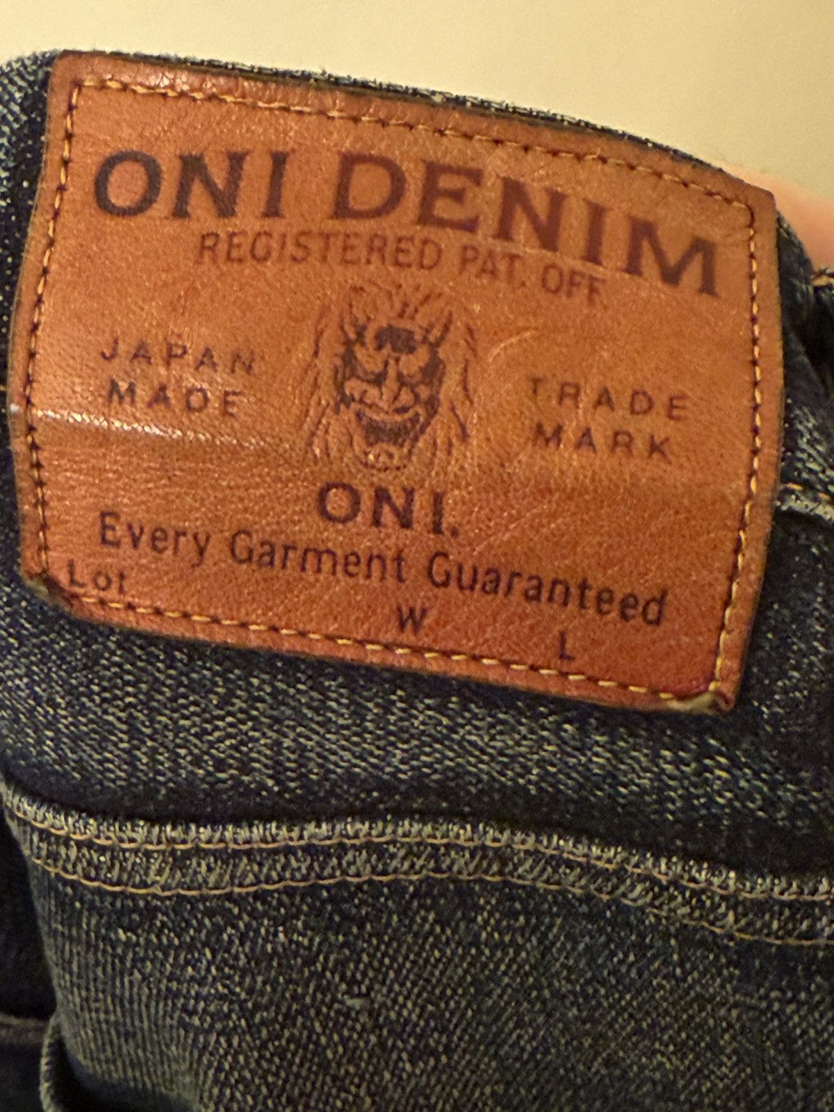Oni Oni 665S 15pz Stretch Denim *Vintage Gold* Size US 33 - 3 Thumbnail