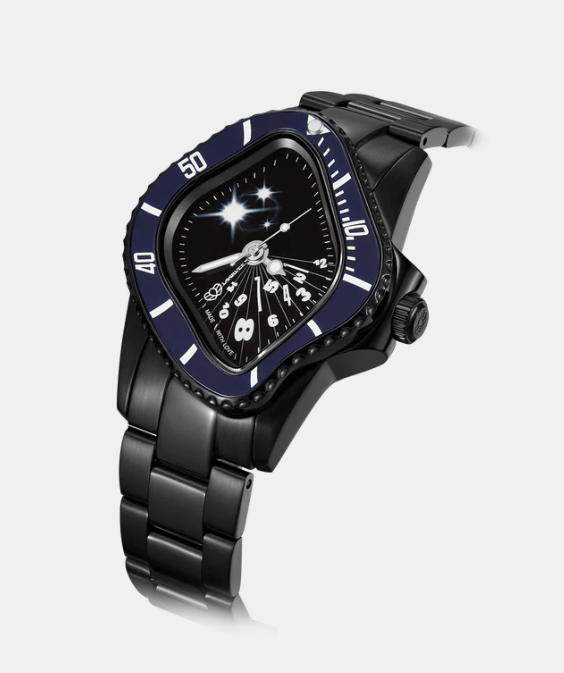 LAARVEE LAARVEE PEA001R (LIMITED) PVD BLK: BLACK BEZEL & BLACK DIAL Size ONE SIZE - 3 Thumbnail
