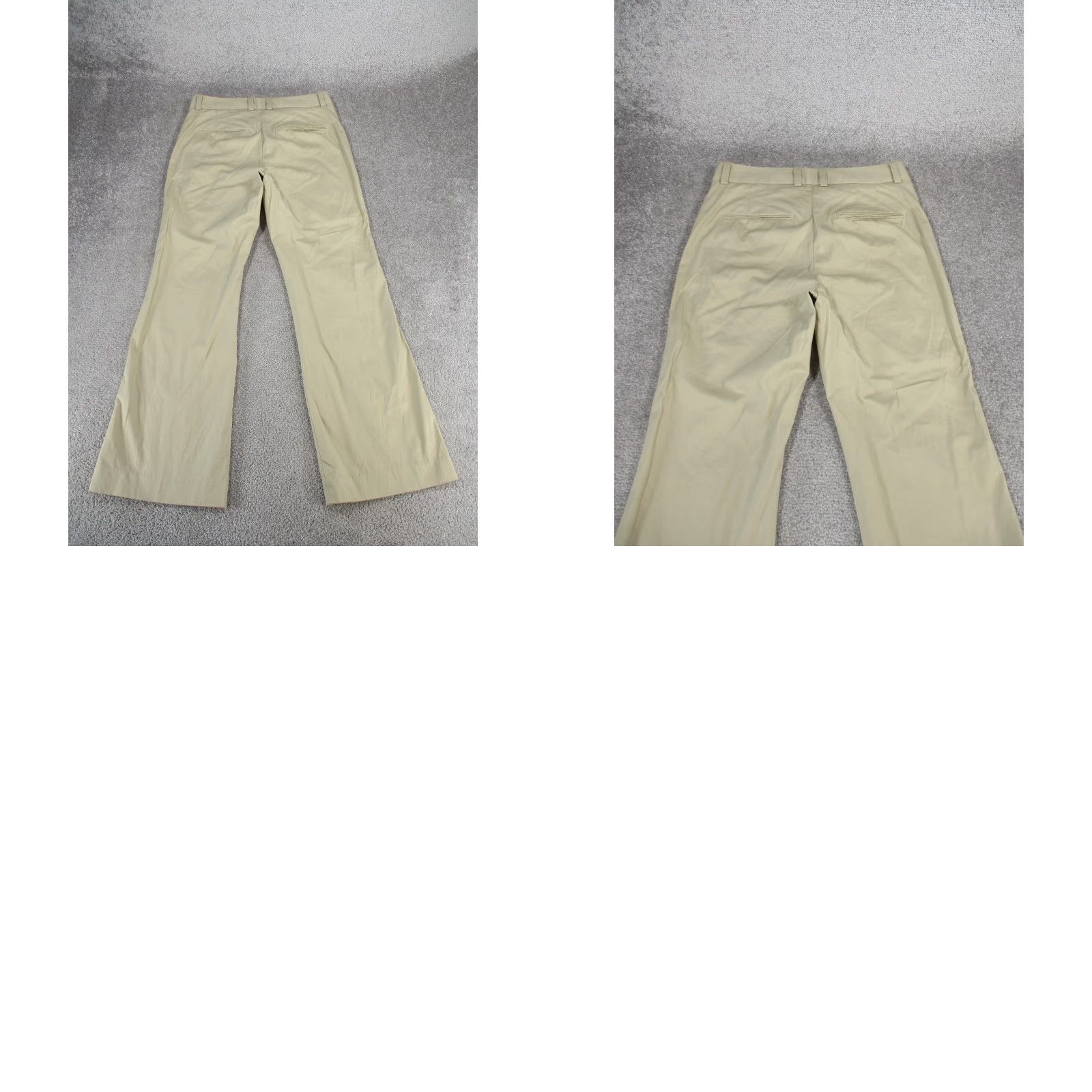 Vintage Babaton Pants Womens 8 Beige Cotton Chinos Bootcut *Stain Size 30" / US 8 / IT 44 - 9 Thumbnail