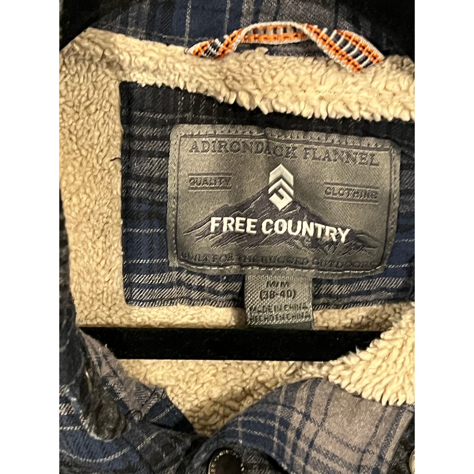Free Country Free Country Insulated Black Gray Adirondak Flannel Mens M Size US M / EU 48-50 / 2 - 3 Thumbnail