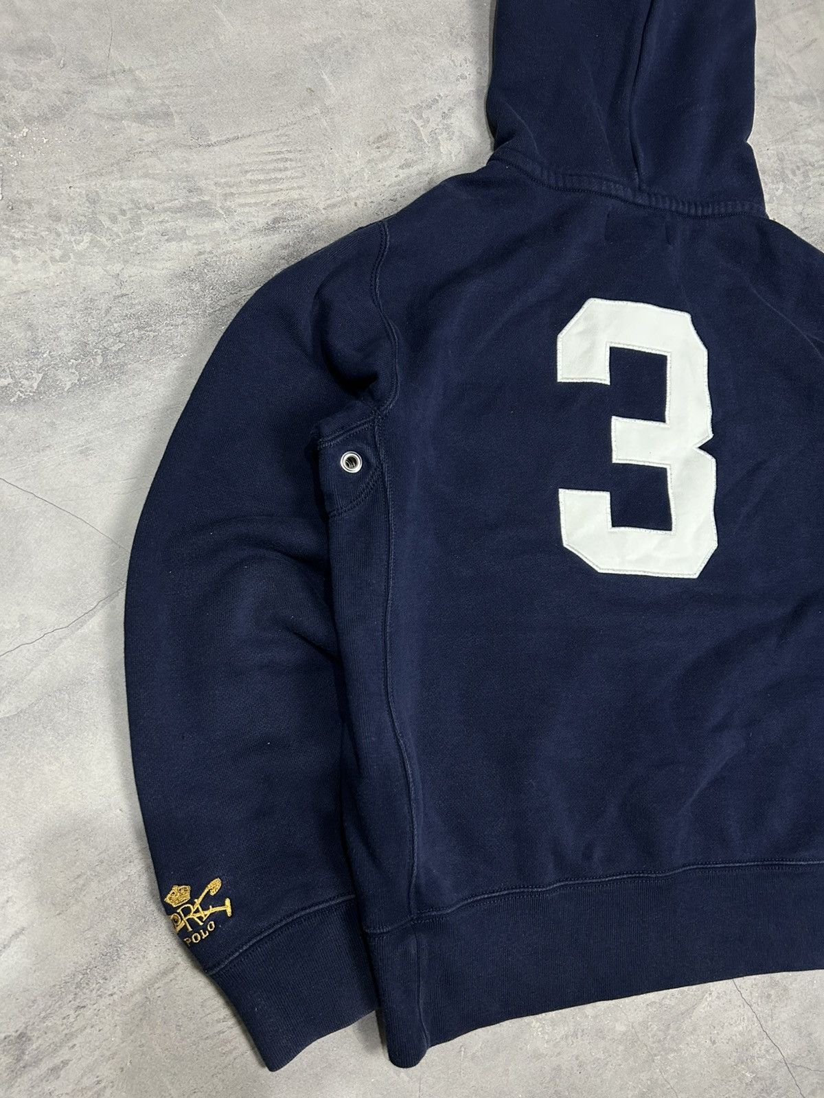 Polo Ralph Lauren Polo Ralph Lauren Hoodie SBlue Double Pony LXVII 3 Men's Size US M / EU 48-50 / 2 - 9 Thumbnail
