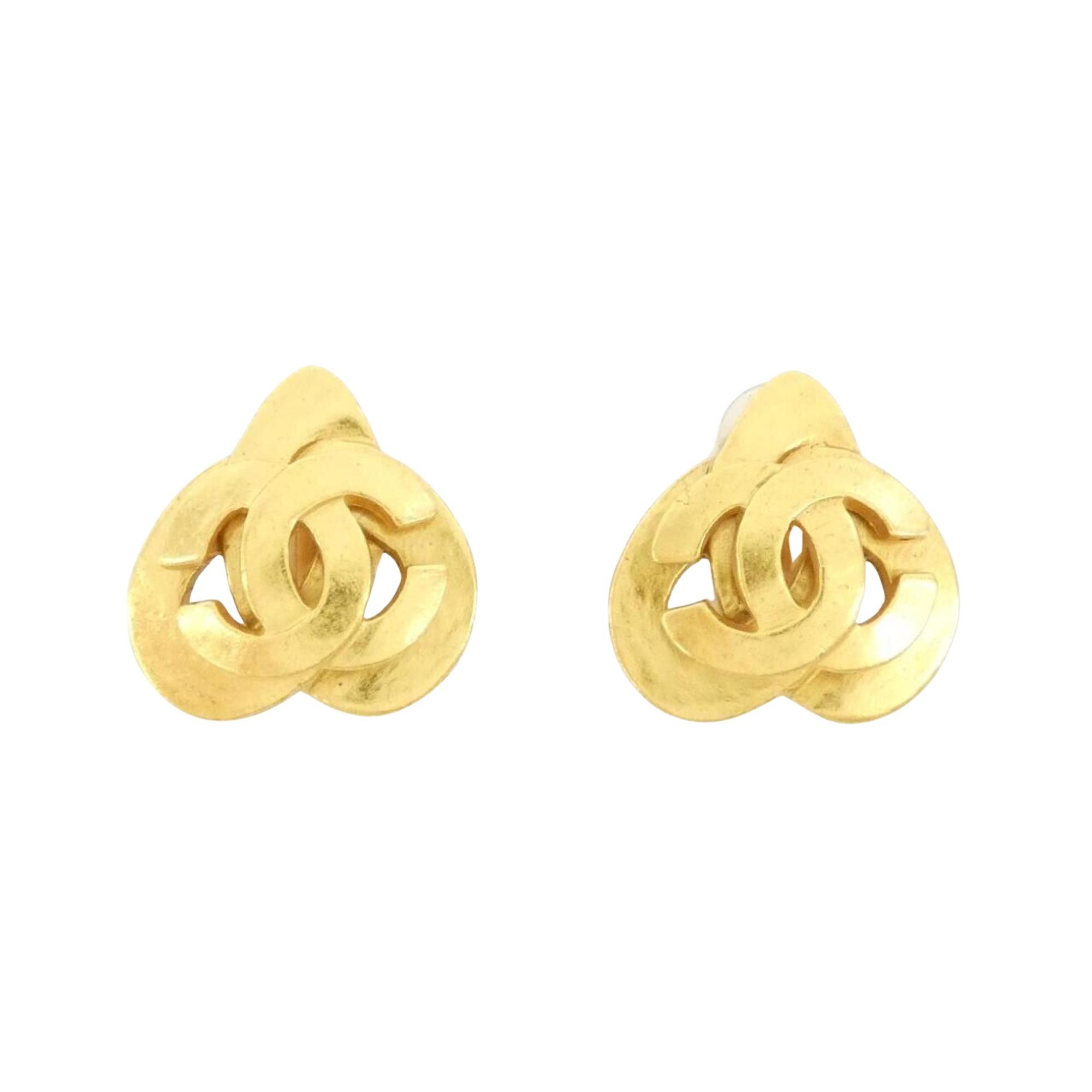 Chanel Chanel Coco Mark earring Size ONE SIZE - 1 Thumbnail