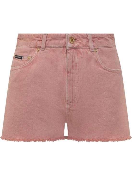 Dolce & Gabbana DOLCE & GABBANA Women Shorts & Burmudas FTC9WD G8MT5S9001 Pink Size 28" / US 6 / IT 42 - 1 Thumbnail