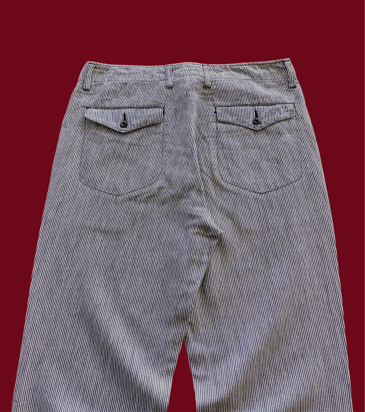 Journal Standard Hemp Journal Standard Pinstripe Patch Pocket Pants Size US 32 / EU 48 - 6 Thumbnail
