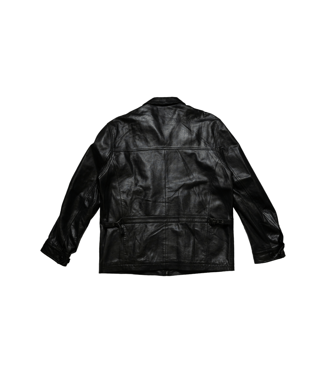 Balenciaga Balenciaga Leather Jacket Size US XXL / EU 58 / 5 - 2 Thumbnail