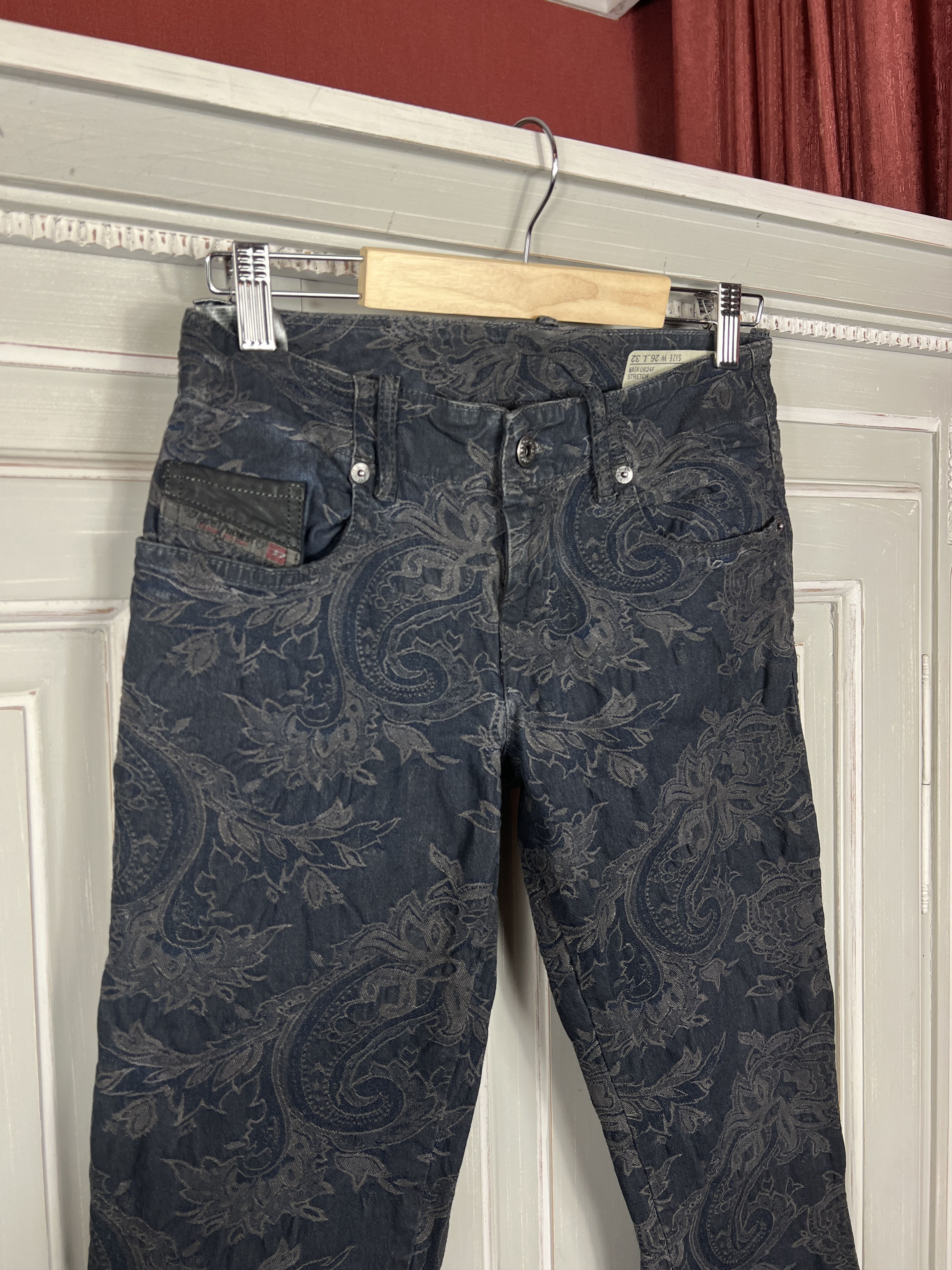 Diesel DIESEL GRUPEE 0824 F SLIM SKINNY STRETCH WOMAN W25 L 32 Size 25" / US 0 / IT 36 - 6 Thumbnail