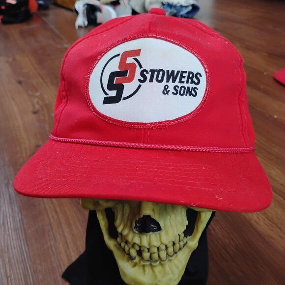 Other Vintage Stowers & Sons Patch Snap Trucker Hat Cap Size ONE SIZE - 1 Thumbnail