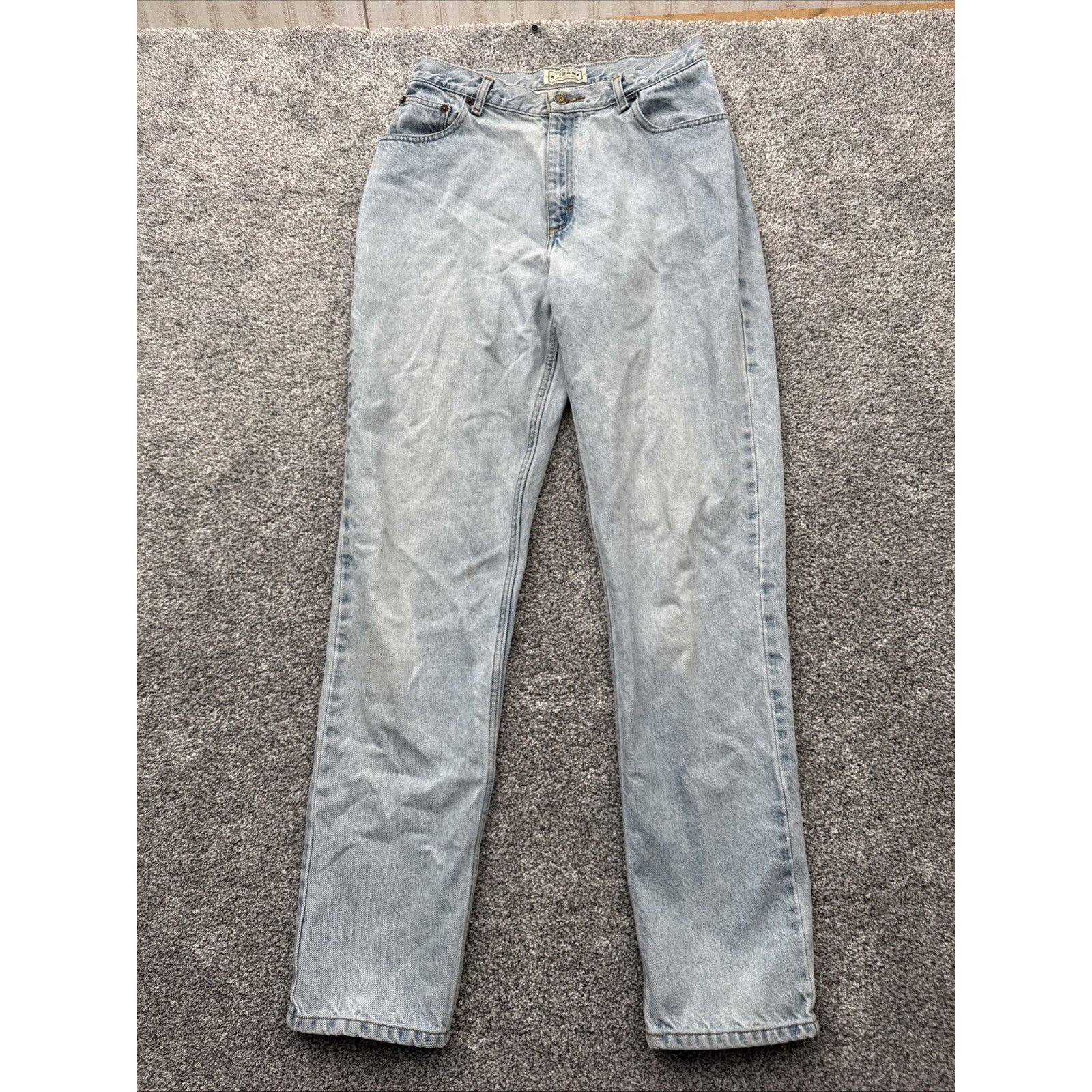 Other Vintage 90s Y2K Mom Jeans Womens Size 13 Long Rigid Grunge Size 30" / US 8 / IT 44 - 1 Thumbnail