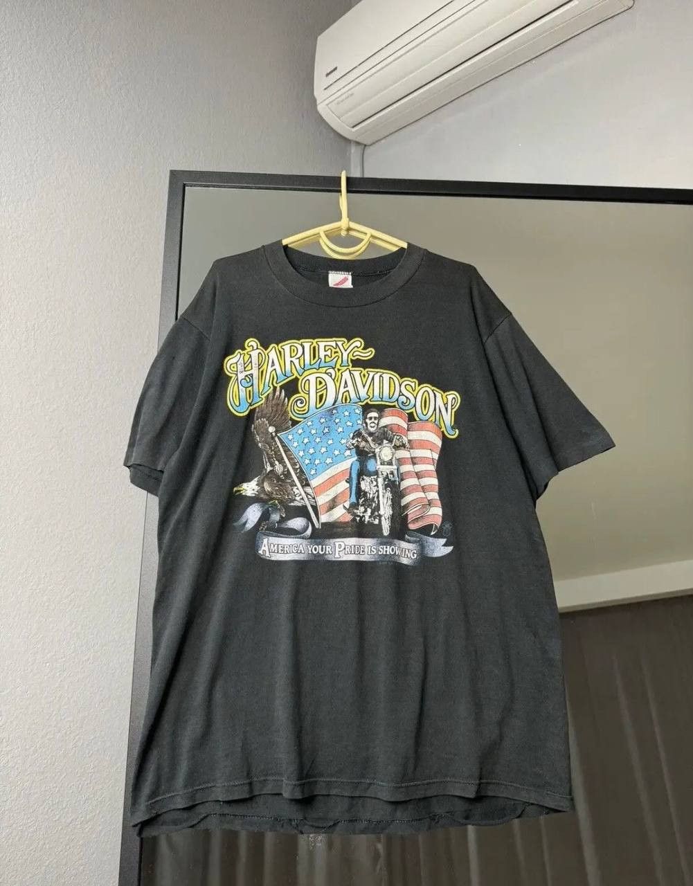Harley Davidson × Vintage Vintage Harley Davidson 1984 Faded Logo Tee Rare T-shirt Size US M / EU 48-50 / 2 - 1 Thumbnail