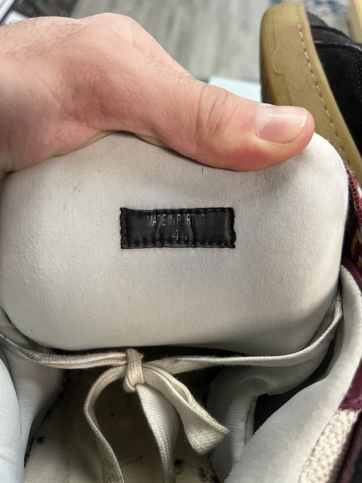 Lanvin Lanvin Curb Sneaker Black Maroon Laces Size US 11 / EU 44 - 8 Thumbnail