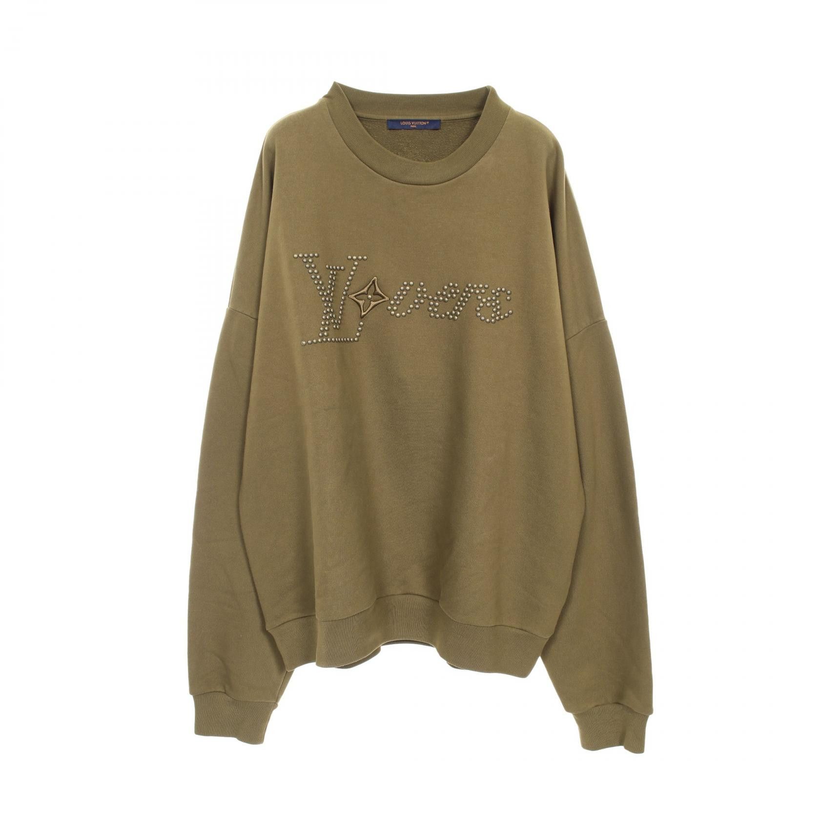Louis Vuitton Louis Vuitton Louis Vuitton Cotton Signature Cotton Sweatshirt Textile Sweatshirts & Hoodies RM241FWCHQY88W DUTY FREE for USA Size ONE SIZE - 1 Thumbnail
