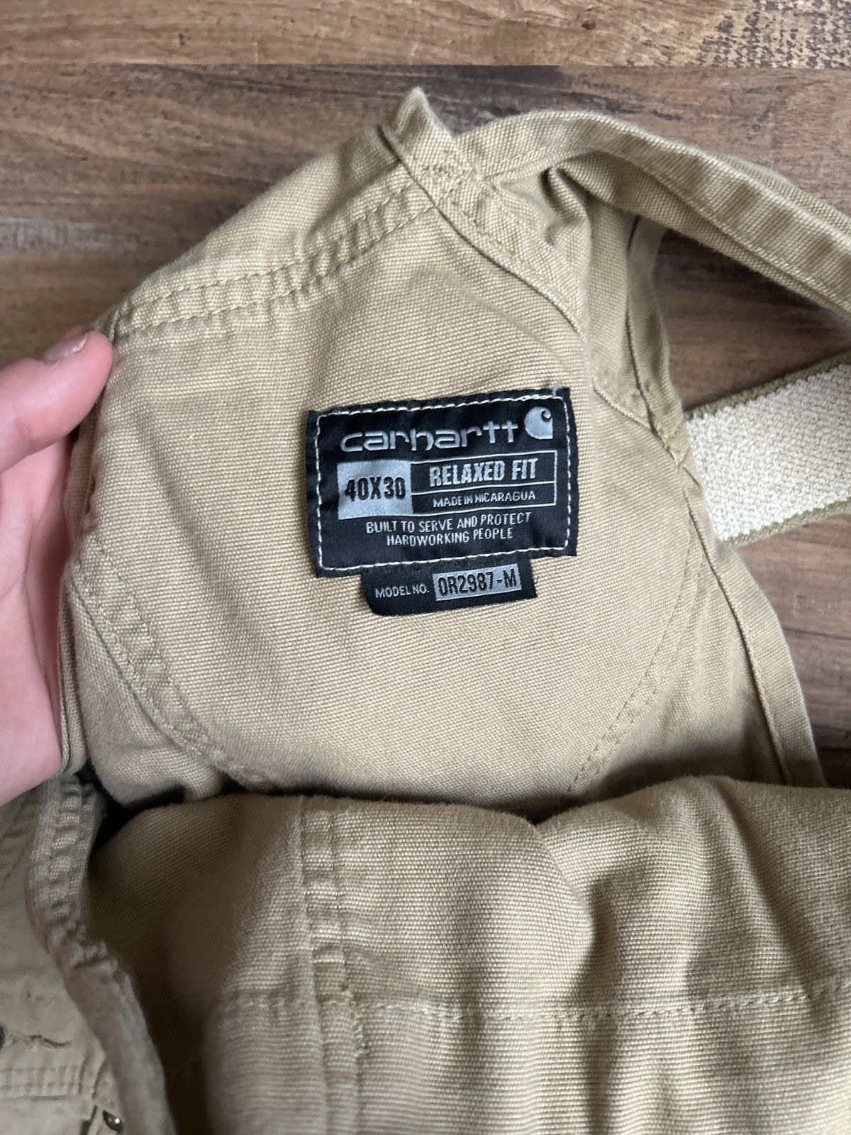Carhartt Carhartt Overalls Size US 40 / EU 56 - 4 Thumbnail