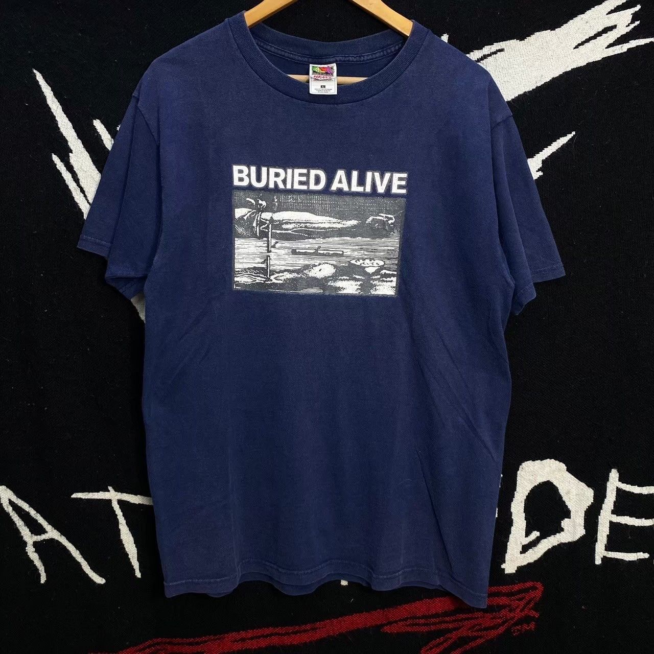Band Tees × Rock Band × Vintage BURIED ALIVE Vintage 90s Hardcore 