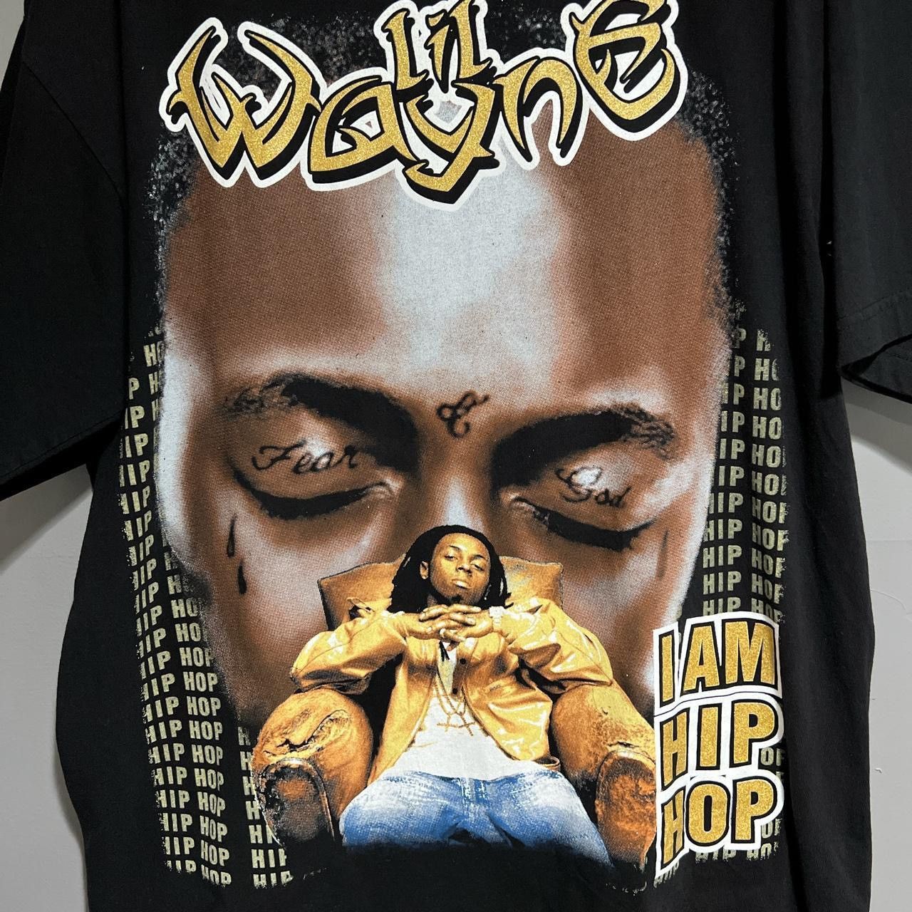 Vintage Lil Wayne I Am Hip Hop vintage rap tee Size US XXL / EU 58 / 5 - 1 Thumbnail