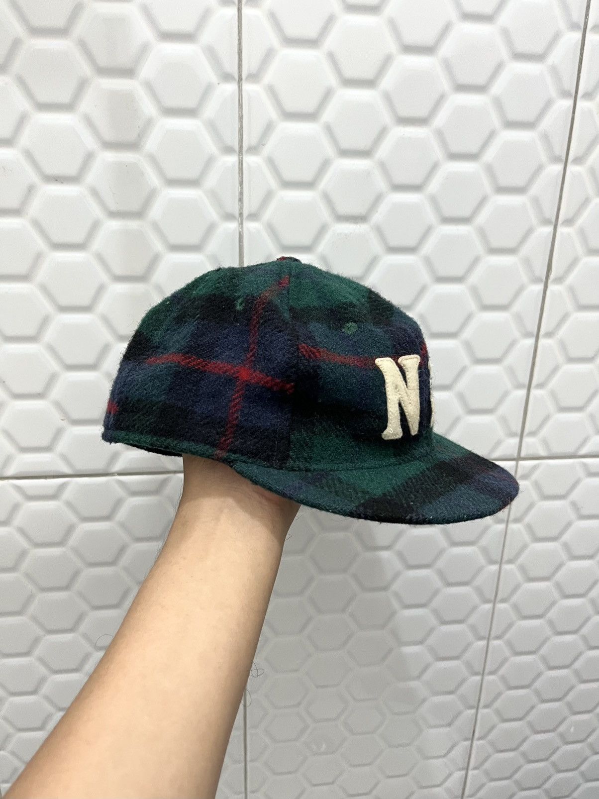 Ebbets Field Flannels × Woolrich Woolen Mills Ebbets Field x Woolrich Fitted Cap Size ONE SIZE - 4 Thumbnail
